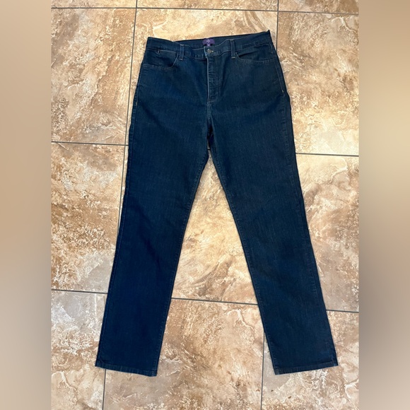 NYDJ Skinny Jeans Medium Blue Premium Denim | Size 16 - Picture 3 of 11